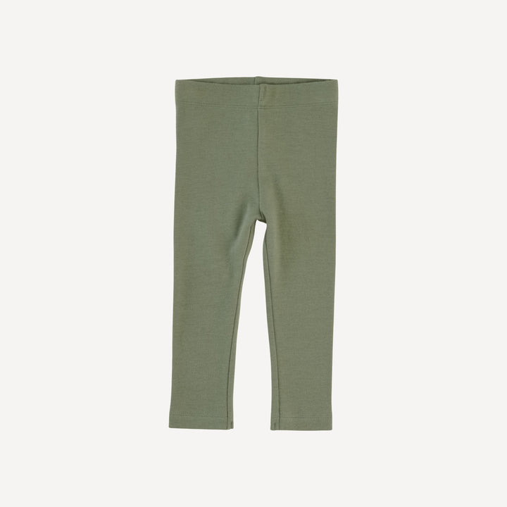 classic skinny legging | sea spray | organic cotton interlock