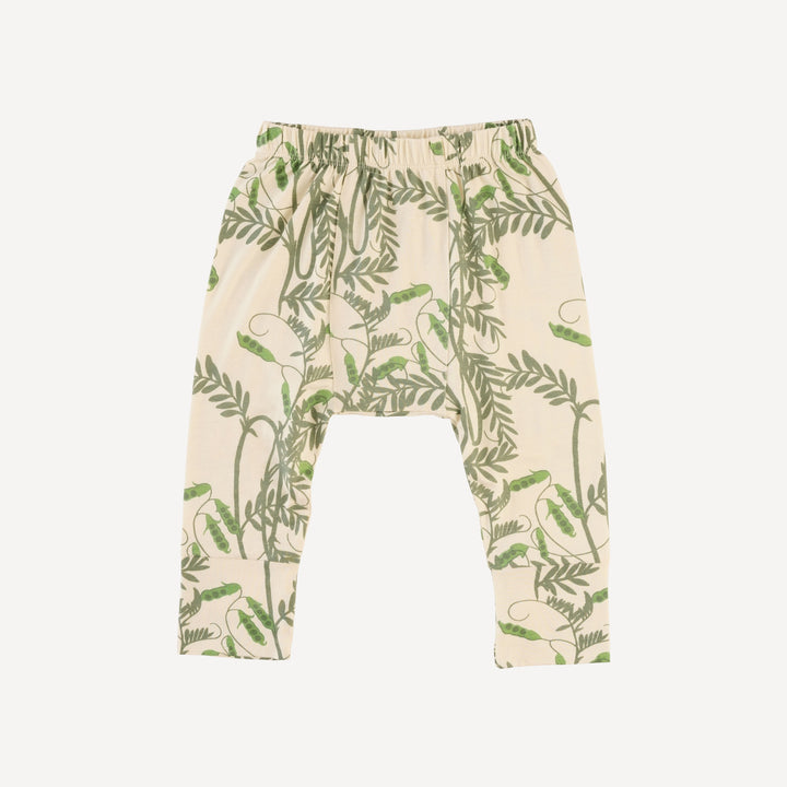 classic panda pant | pea pods | bamboo