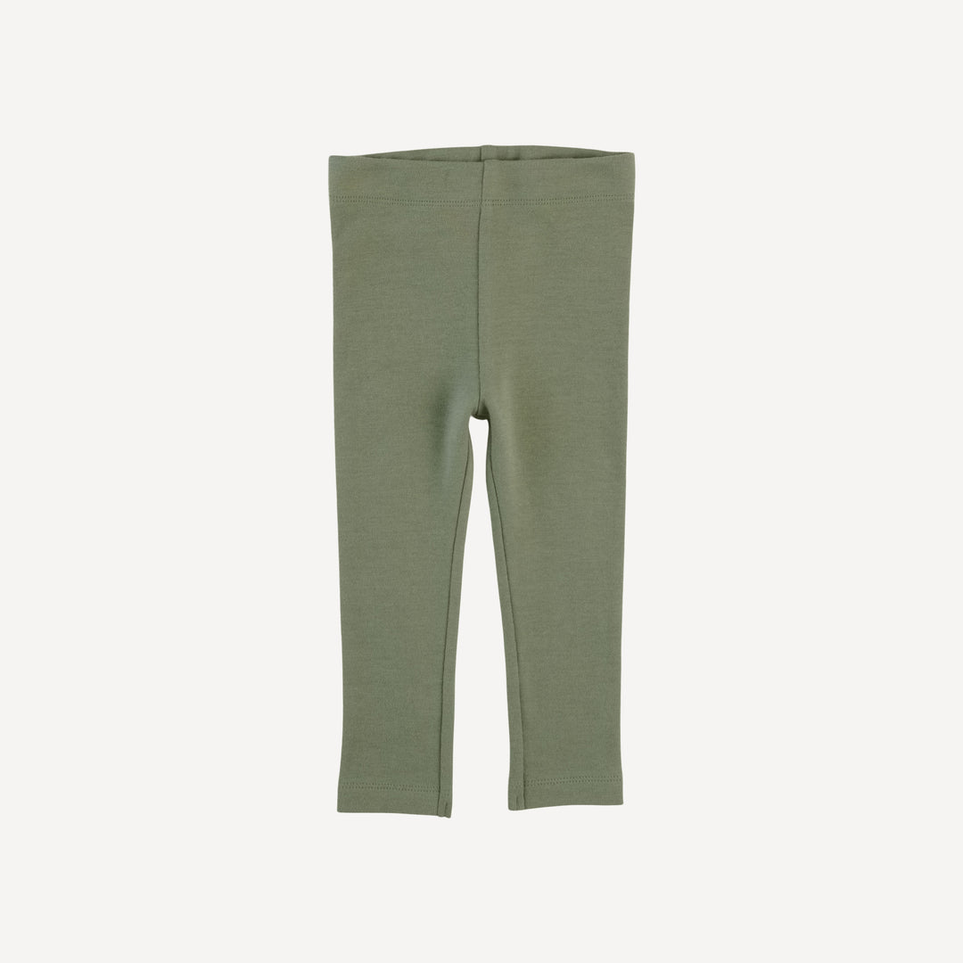 oversized sweatshirt + legging set | green veggies | organic cotton interlock