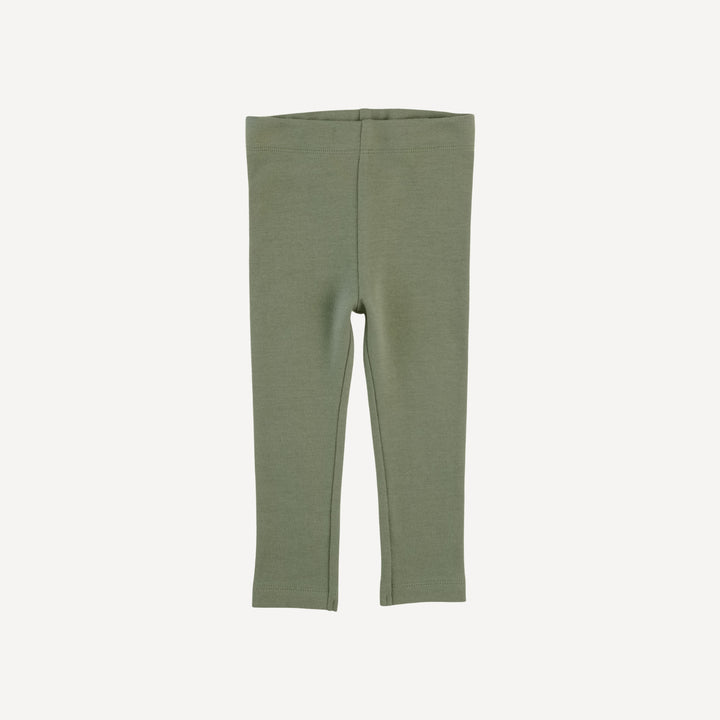 oversized sweatshirt + legging set | green veggies | organic cotton interlock