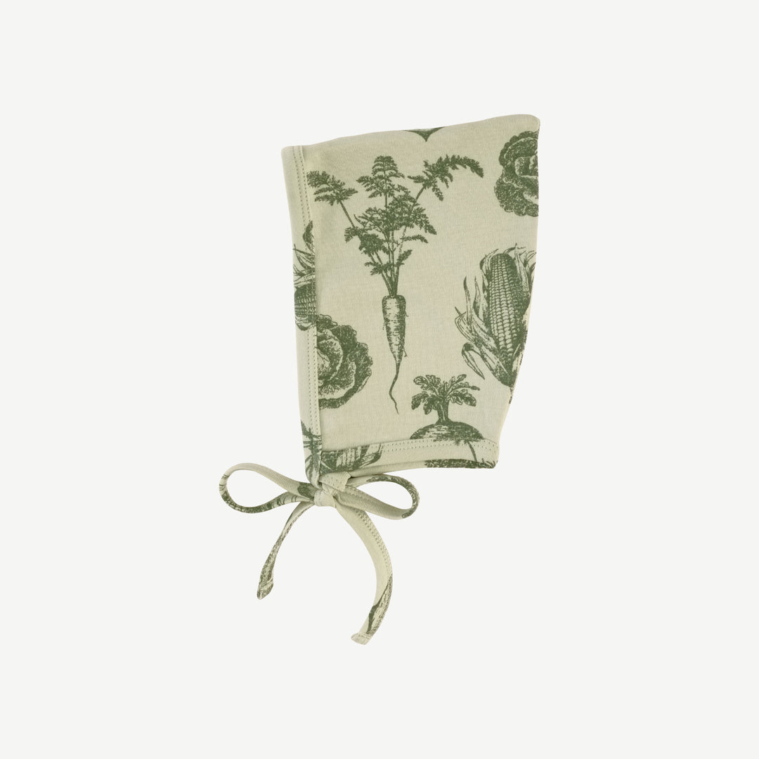 elf hat | green veggies | organic cotton interlock