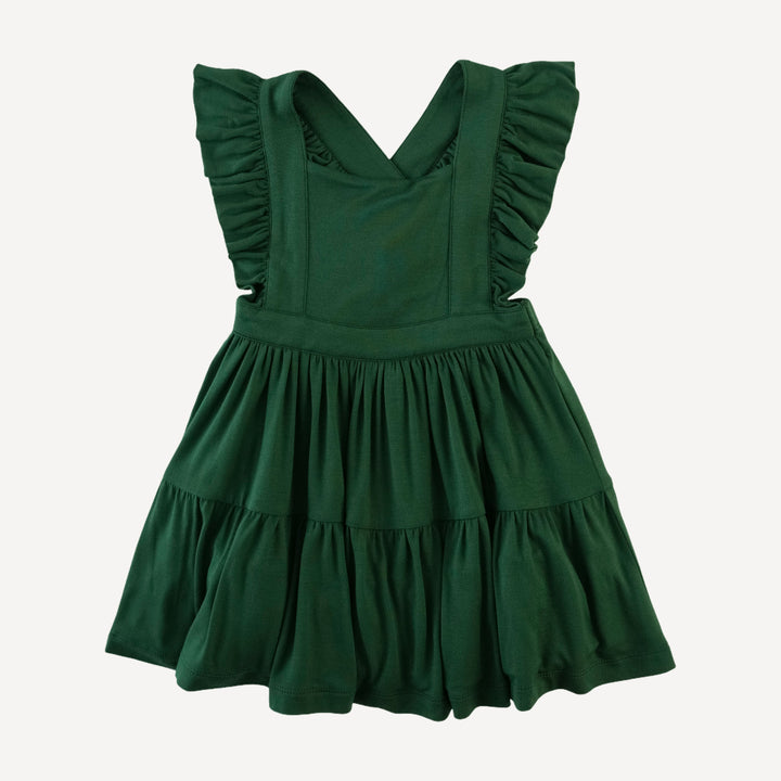 pinafore prairie dress | mountain view | bamboo