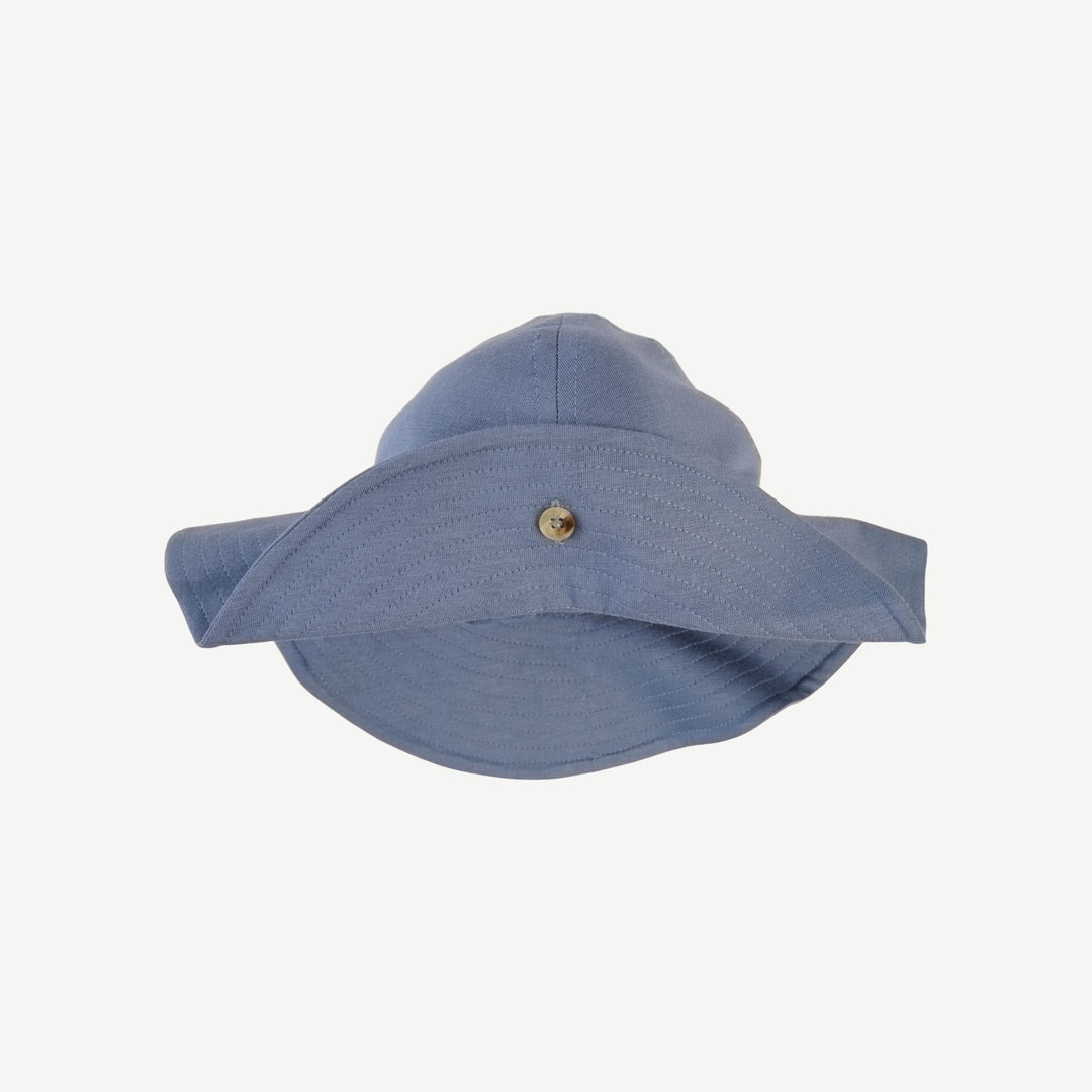 button front sun hat | blue horizon | bamboo