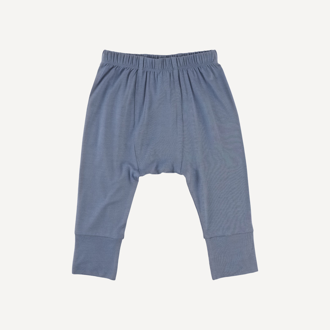 classic panda pant | blue horizon | bamboo
