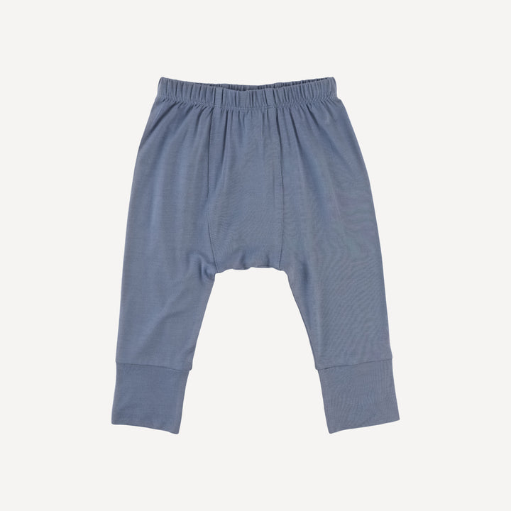 classic panda pant | blue horizon | bamboo