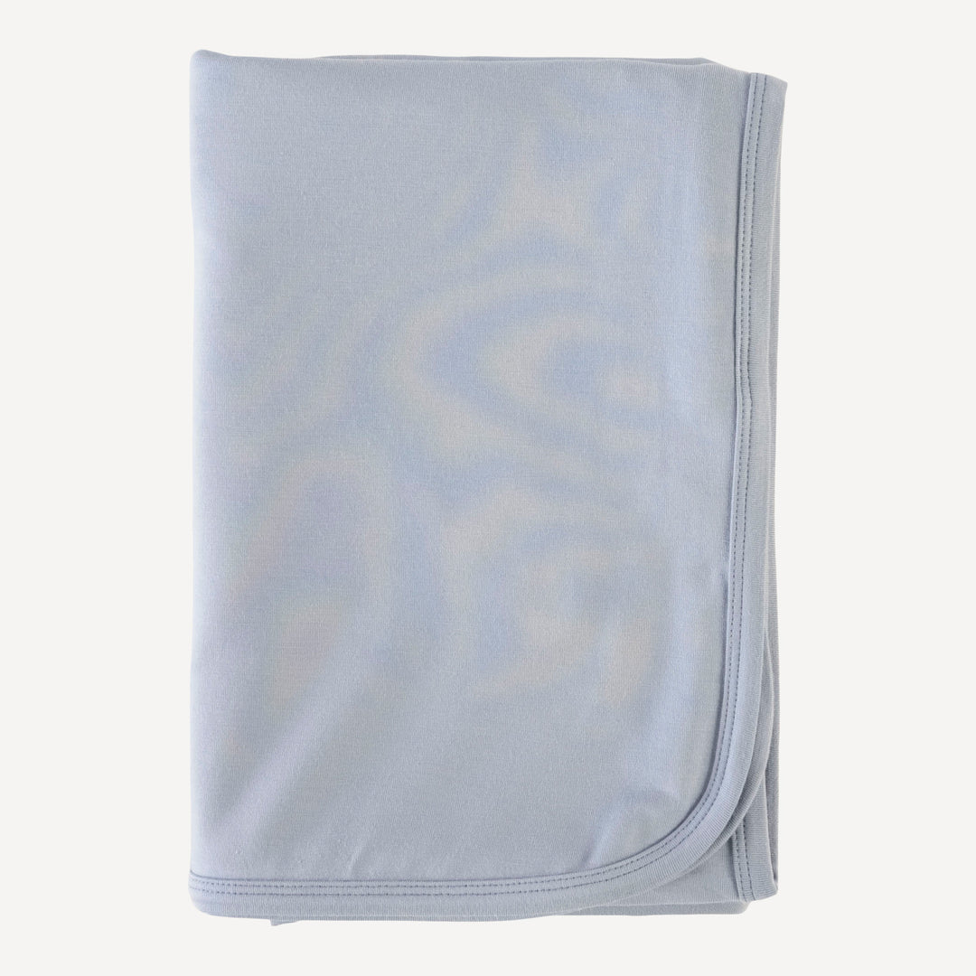 classic single layer blanket | robin blue | bamboo