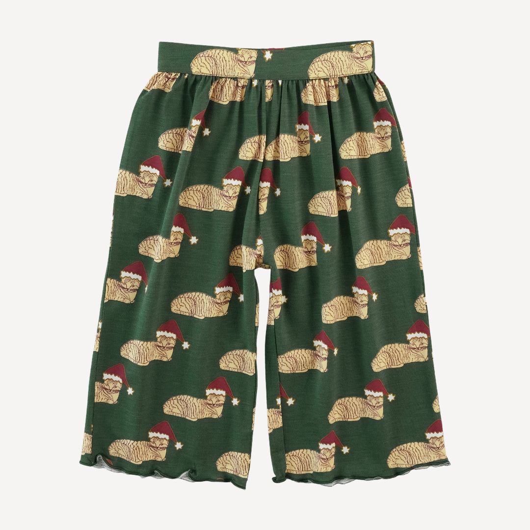 long sleeve jade set | santa sleeping cat | bamboo