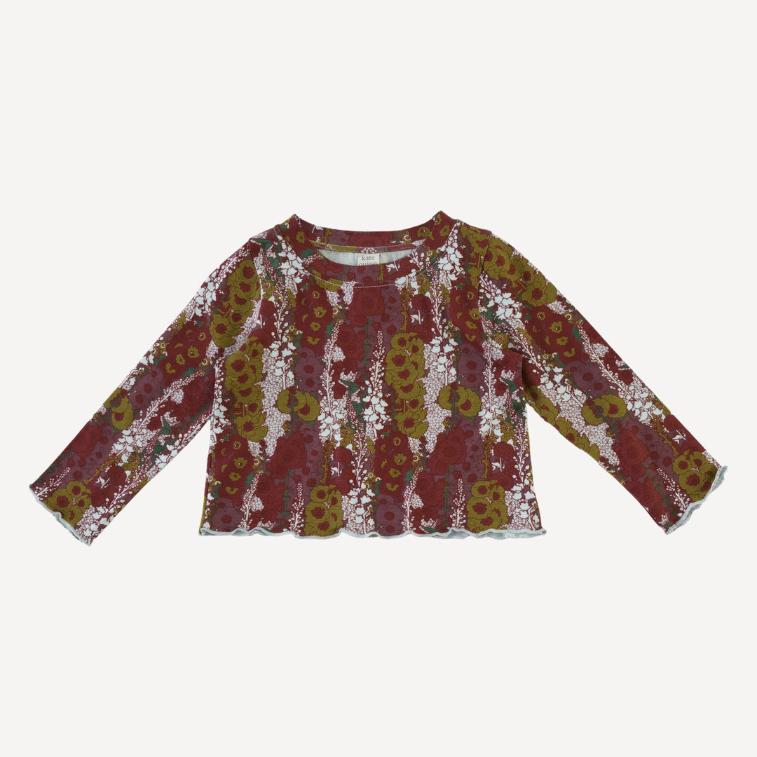 long sleeve jade set | hollyhock | bamboo