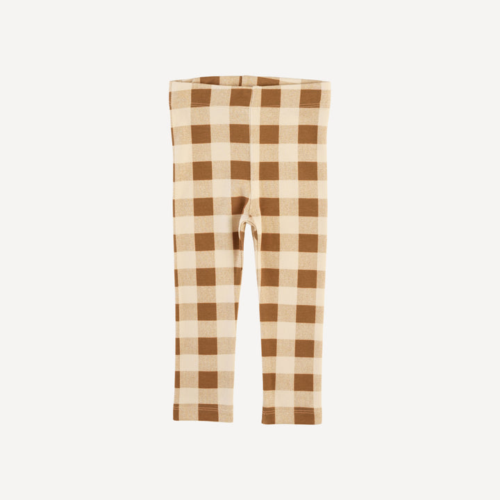 short sleeve kate set | cinnamon bread | organic cotton interlock