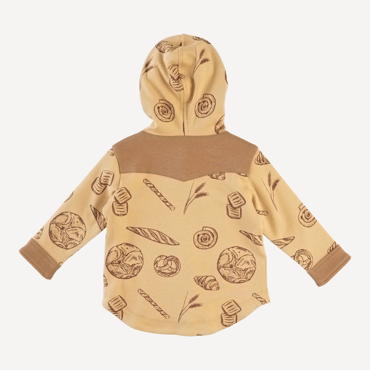cowboy shacket | cinnamon bread | organic cotton interlock