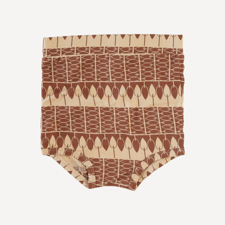 retro bloomer | gingersnap leaf | bamboo