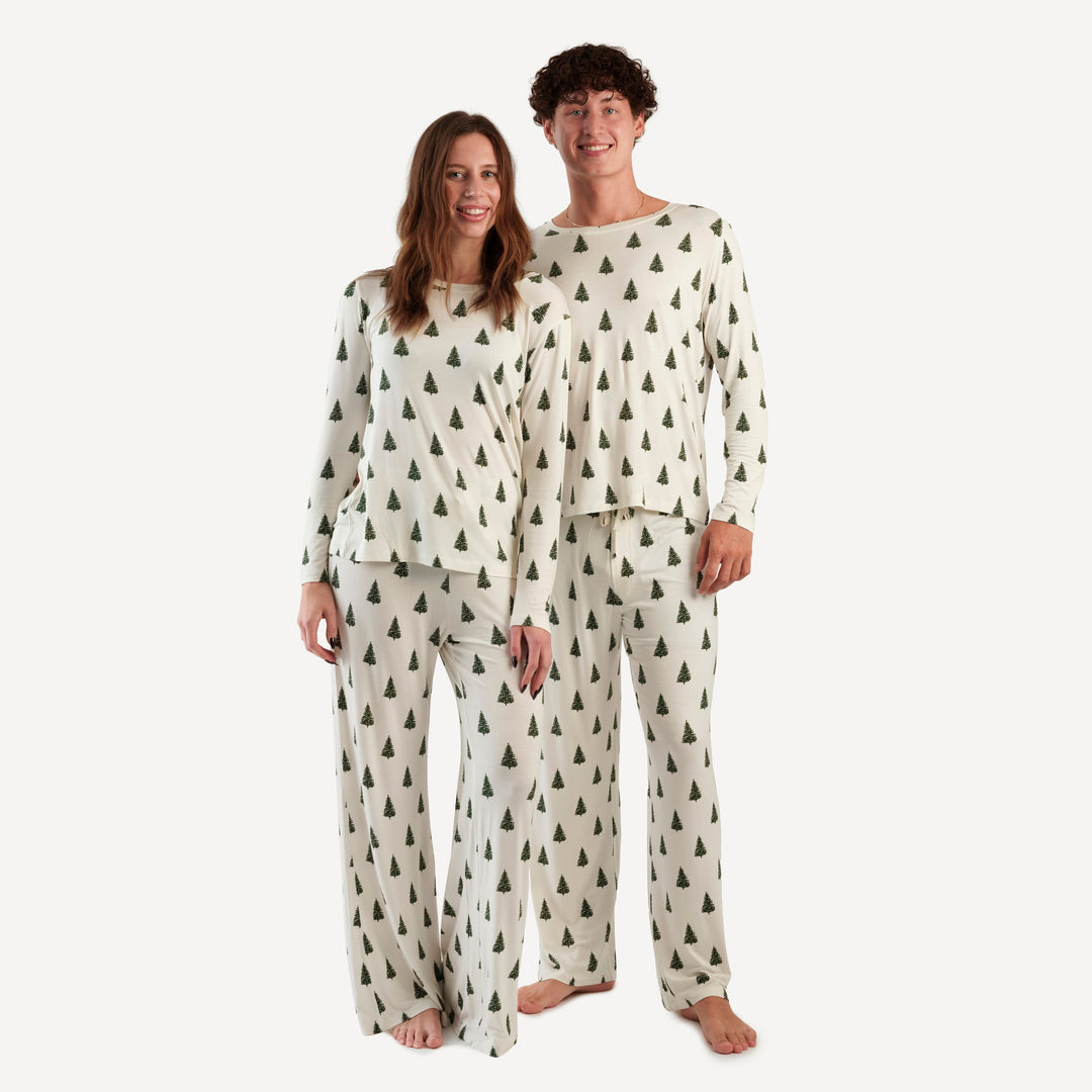 womens pj set | mountain pine | bamboo