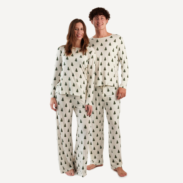 womens pj set | mountain pine | bamboo