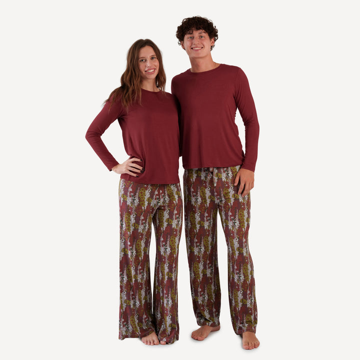 womens pj set | hollyhock | bamboo