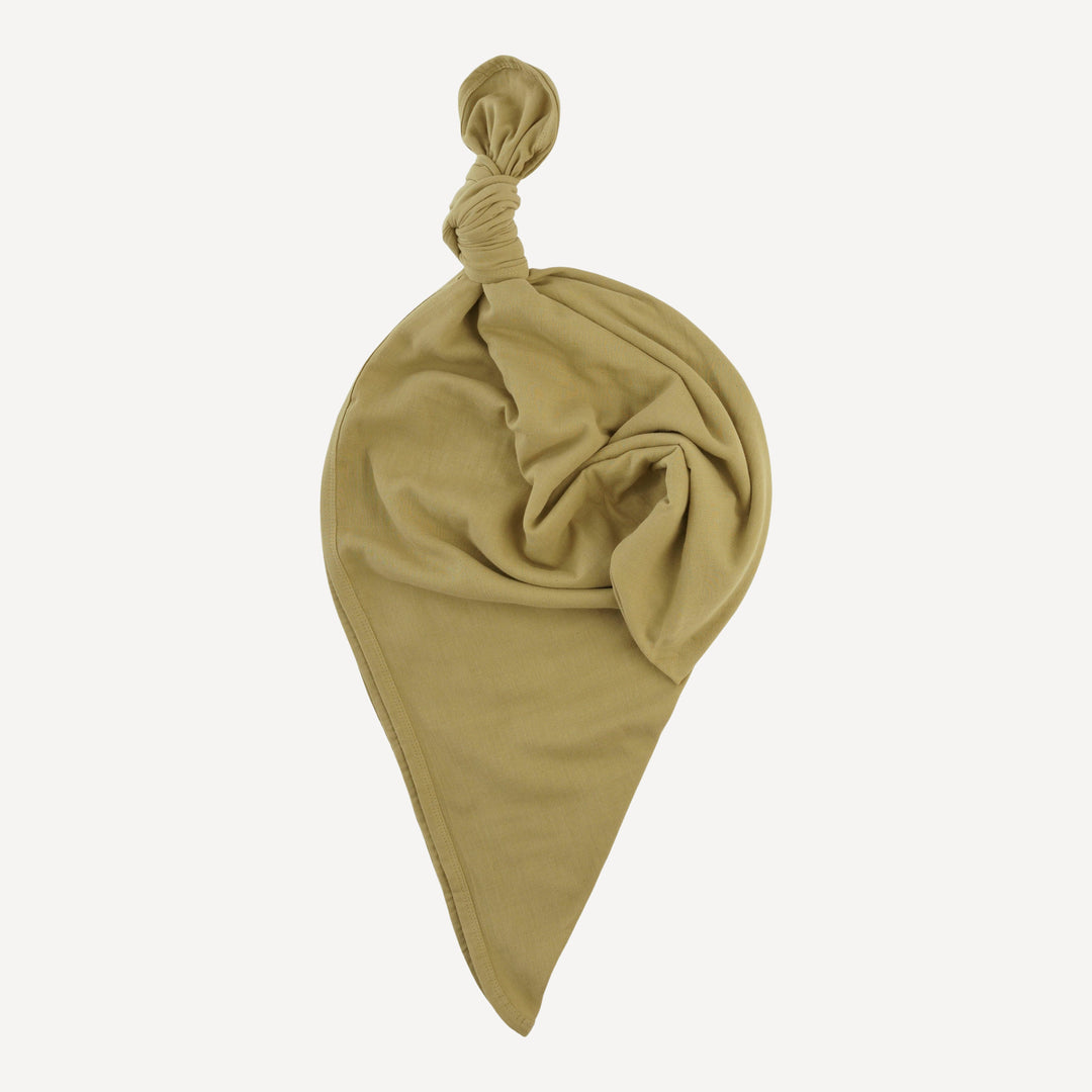 classic single layer blanket | deep flaxen | organic cotton gauze