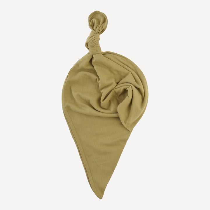 classic single layer blanket | deep flaxen | organic cotton gauze