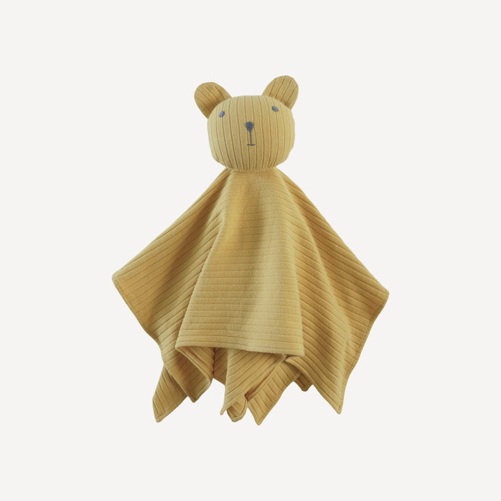 bear snuggler | golden honey | organic cotton wide rib