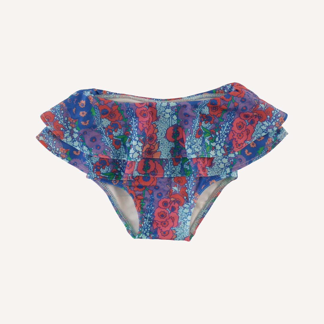 tiered ruffle bikini | vivid hollyhock | swim