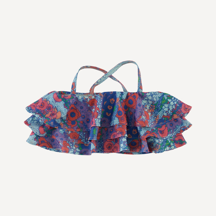 tiered ruffle bikini | vivid hollyhock | swim