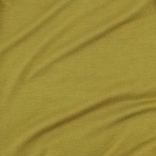 long sleeve lap neck footie | green moss | bamboo
