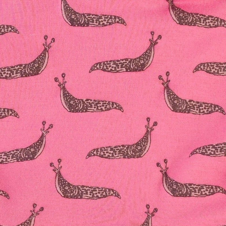 spaghetti strap smocked top + bike short set | pink slug party | bamboo