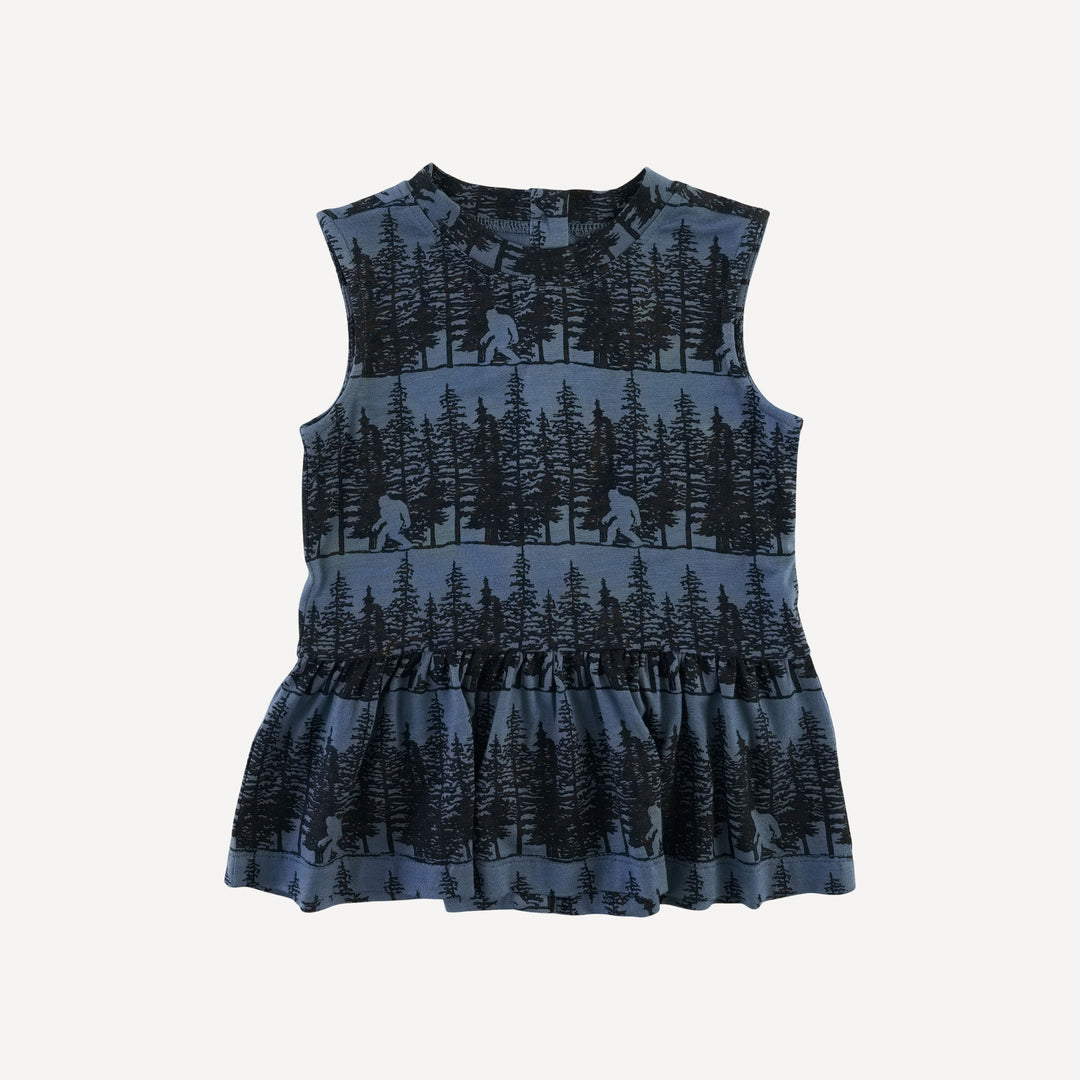 sleeveless kate top | sasquatch | bamboo