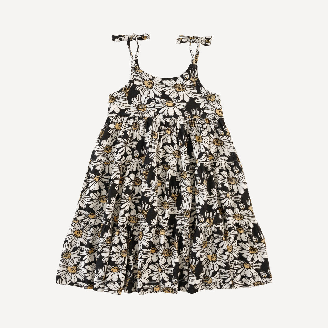 spaghetti tie prairie dress | northwest daisy | bamboo