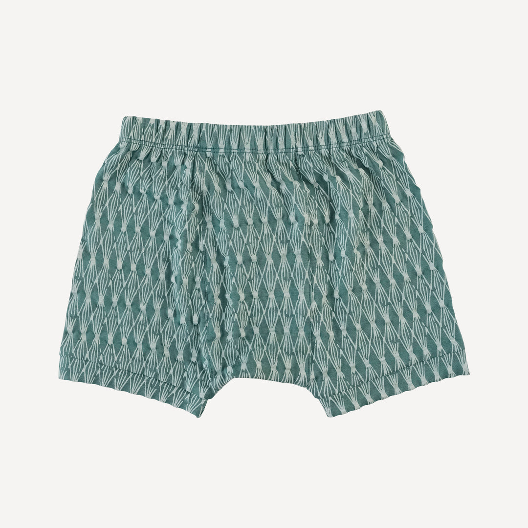 panda short | sketched argyle | bamboo