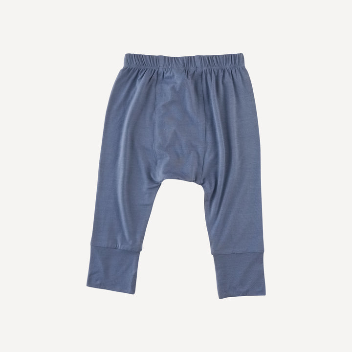classic panda pant | blue horizon | bamboo