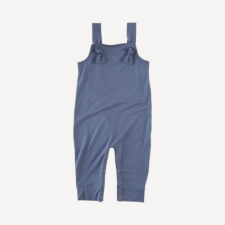 tie overall jumpsuit | blue horizon | bamboo