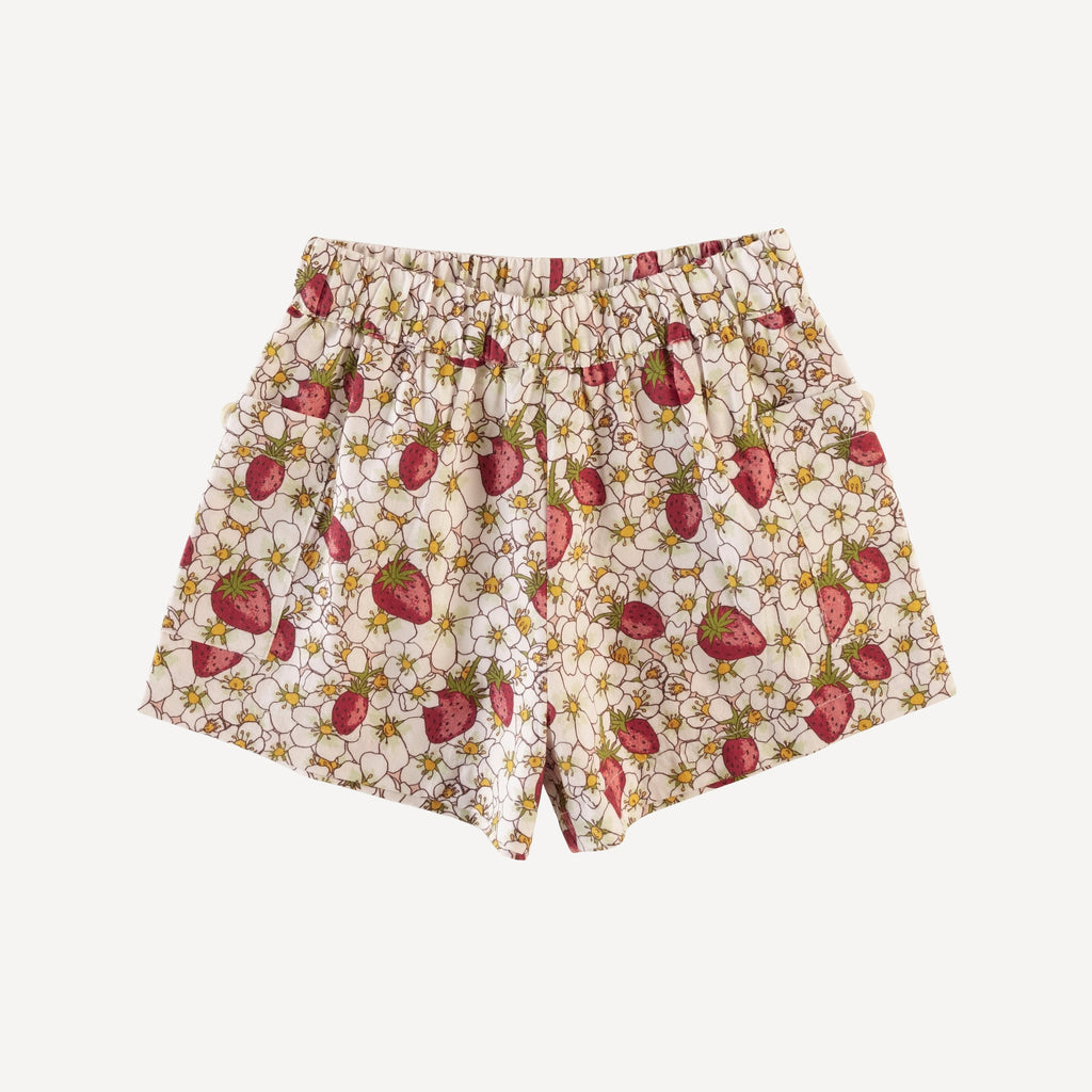 Sedona Smocked Gauzy Shorts in Cream – ROBBIE + CO.