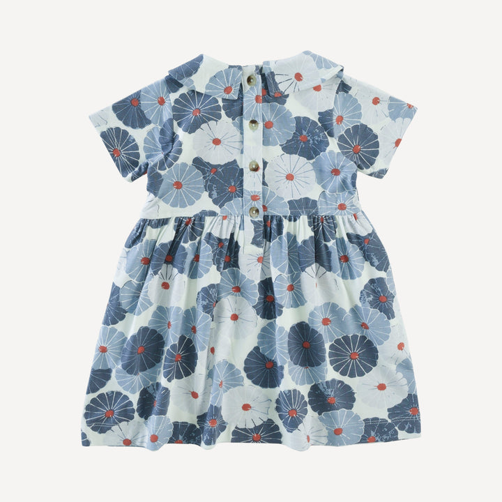 short sleeve peter pan dress | robin vintage daisy | bamboo