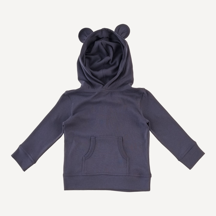 three bears relaxed jogger set | shadow blue | organic cotton flat rib