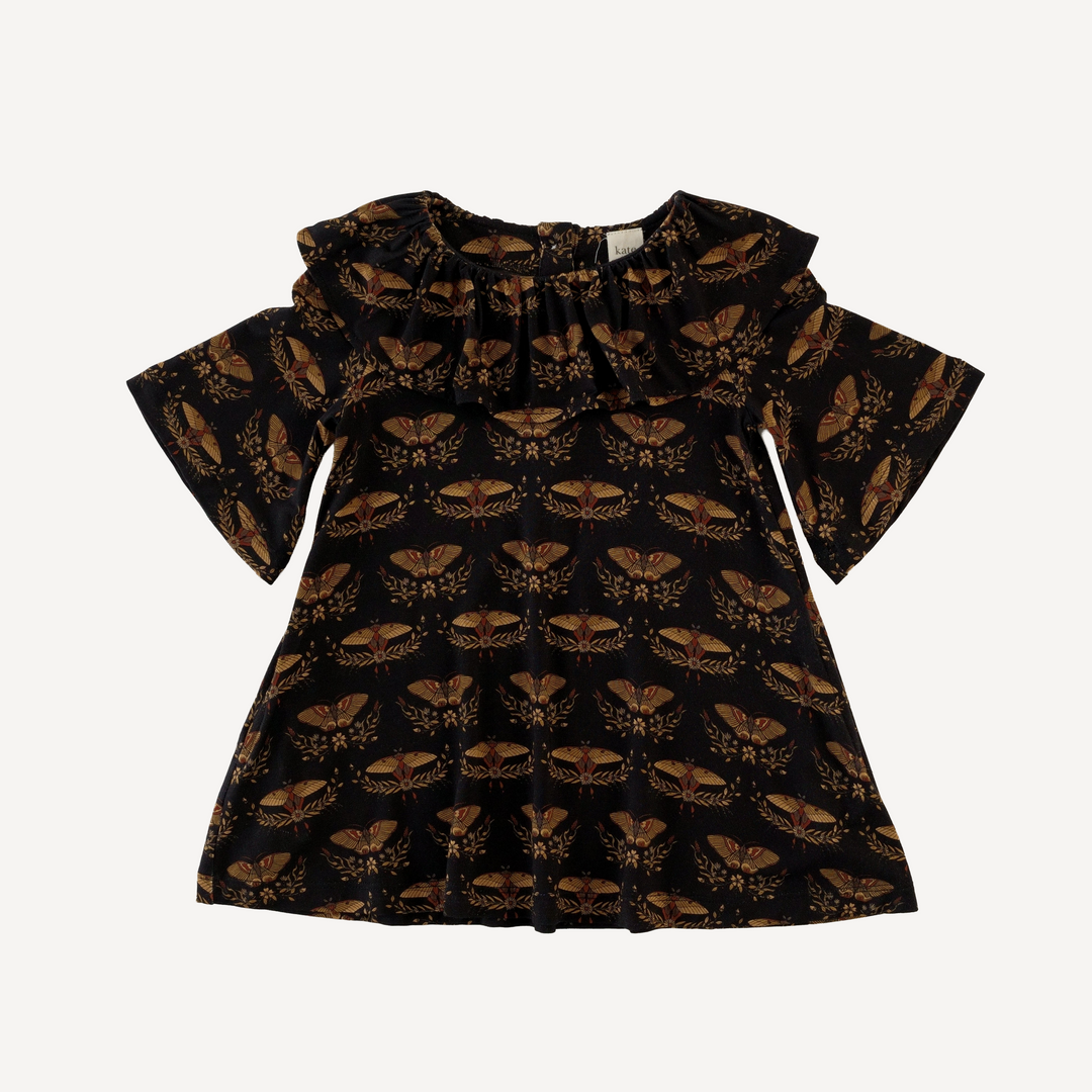 short sleeve editorial tunic + bloomer set | moth floral | light weight bamboo