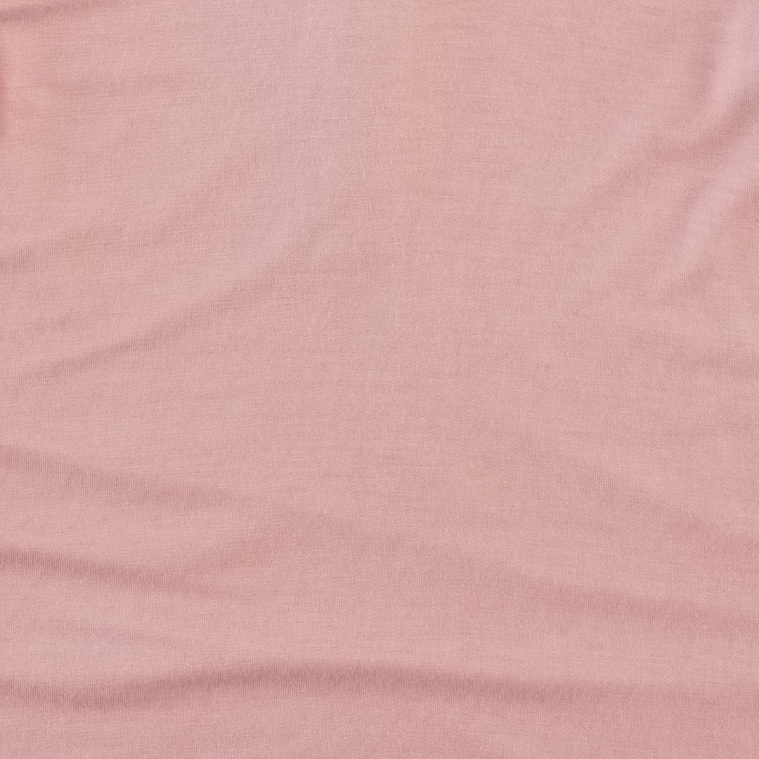 short sleeve peter pan top | rose petal | light weight bamboo