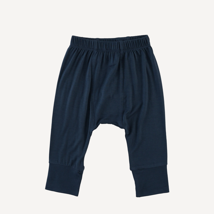 classic panda pant | navy night | light weight bamboo
