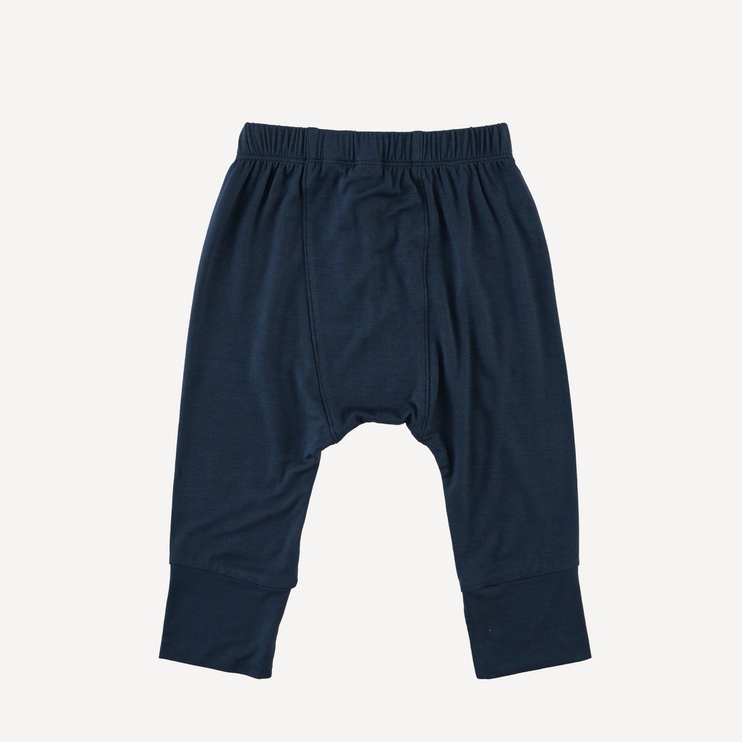 classic panda pant | navy night | light weight bamboo