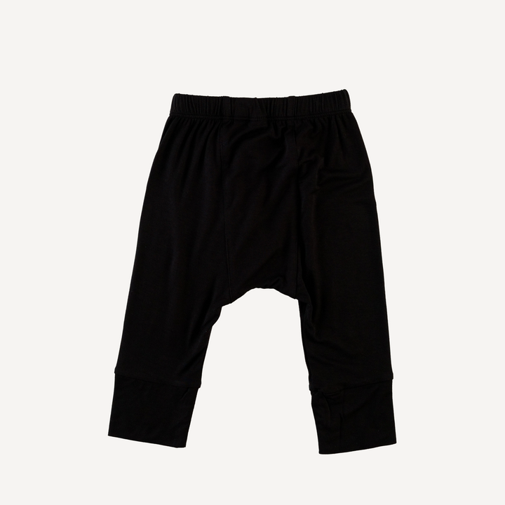 classic panda pant | black | light weight bamboo