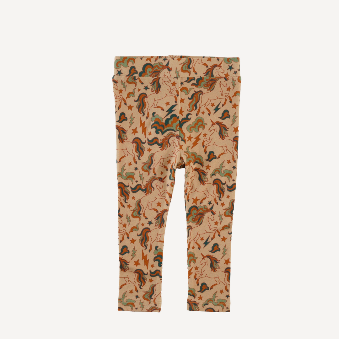 classic skinny legging | unicorn party | light weight bamboo