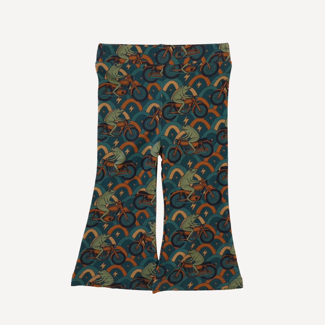 flare leg pant | motorcycle frog | light weight bamboo