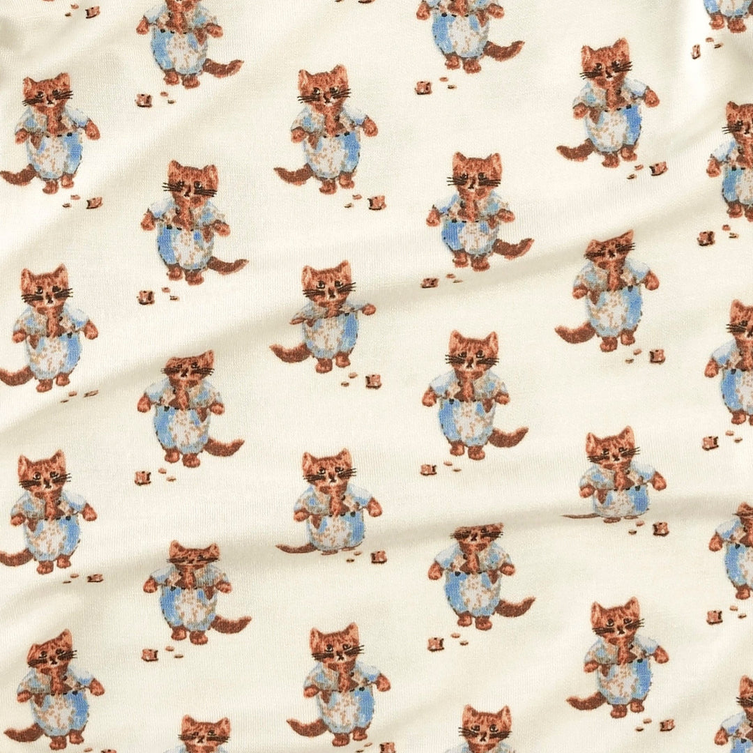 short sleeve lap neck bodysuit | tom kitten | bamboo