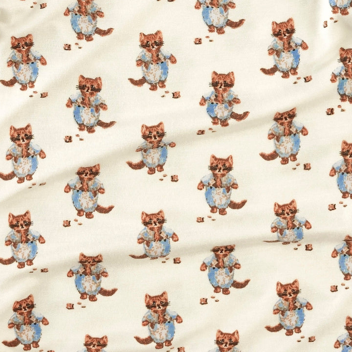 short sleeve lap neck bodysuit | tom kitten | bamboo