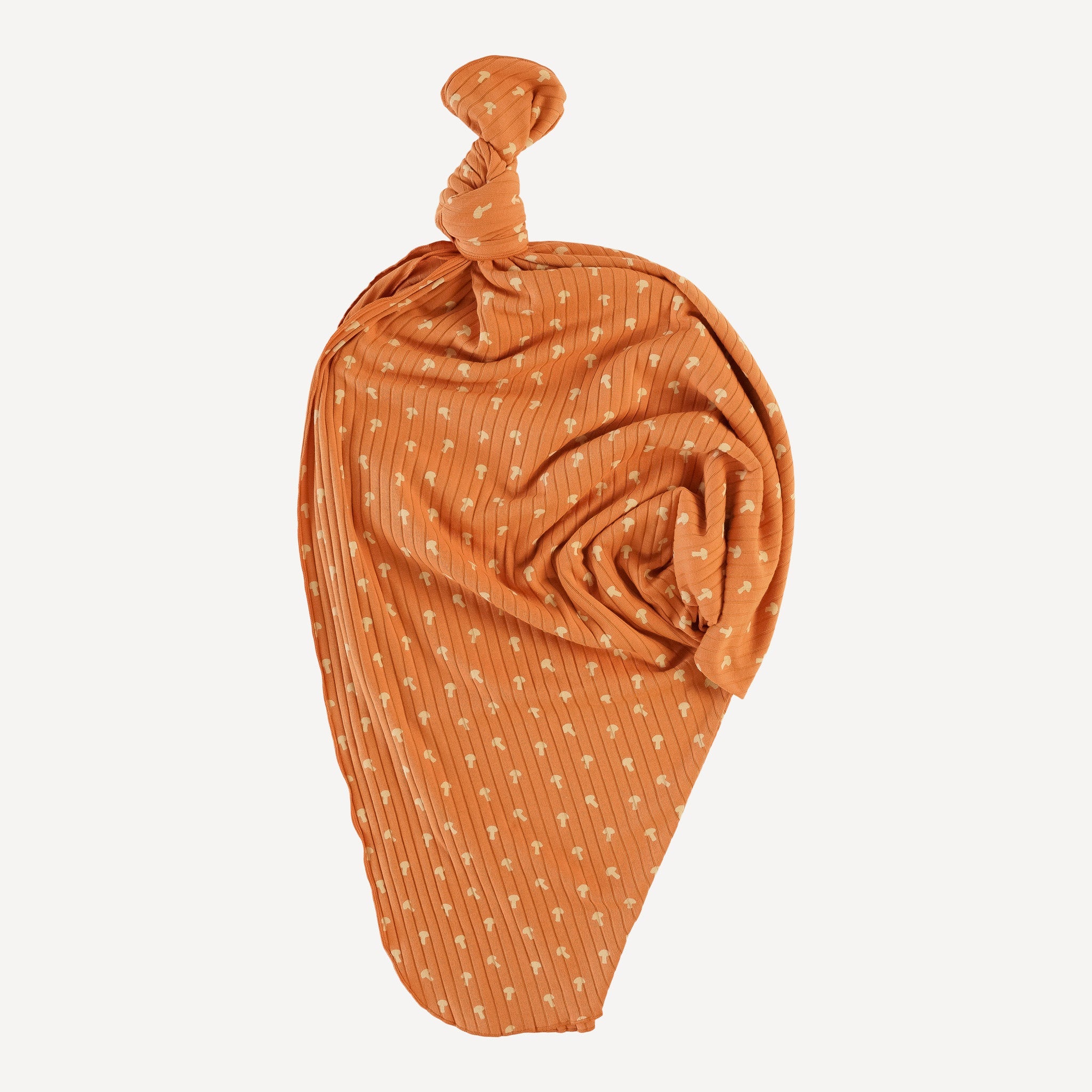 single layer blanket caramel tiny mushroom classic rib kate quinn