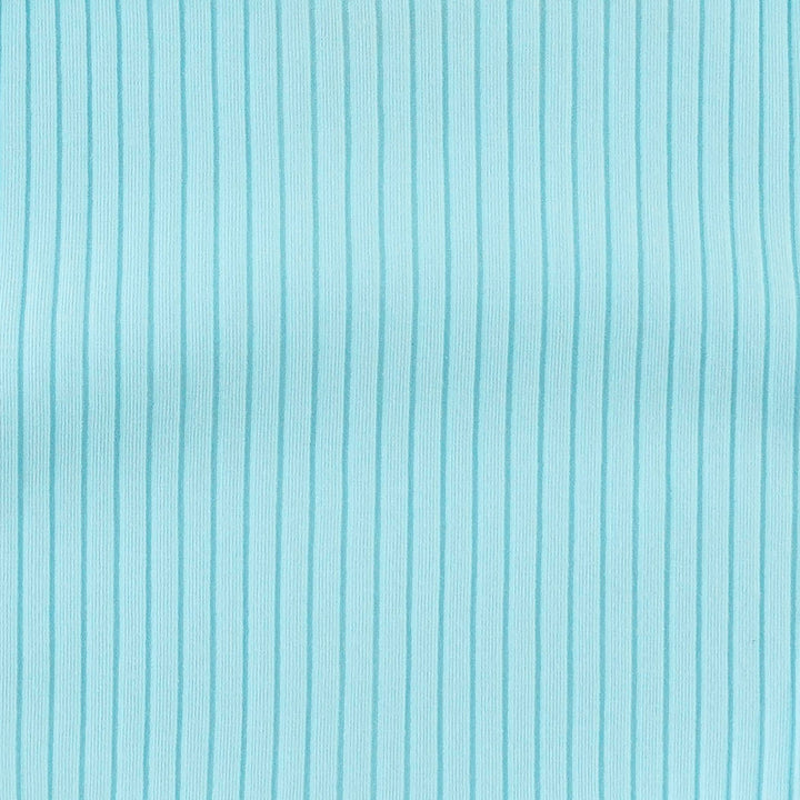 classic skinny legging | water | organic cotton wide rib