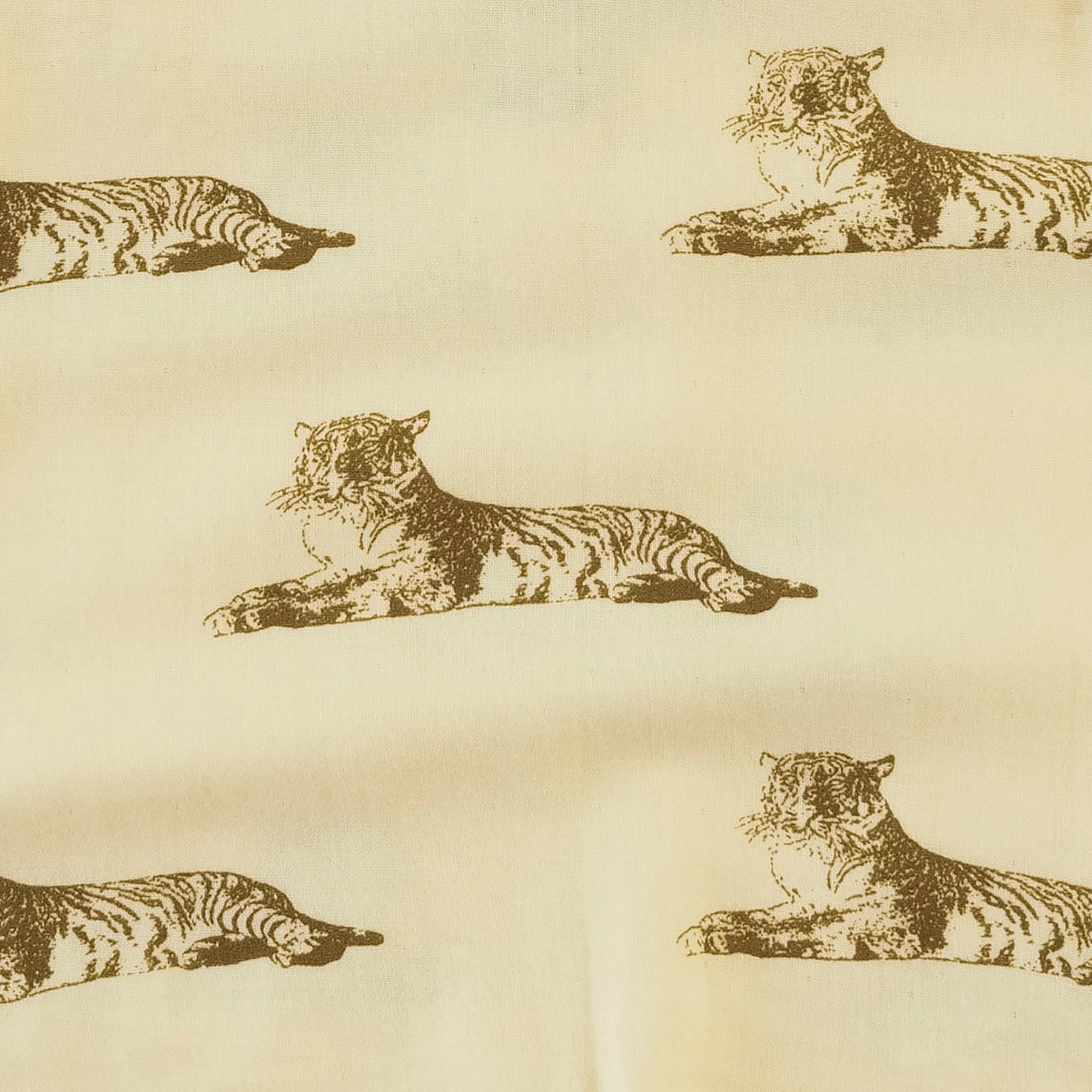 single layer blanket | classic tiger | organic cotton gauze – kate