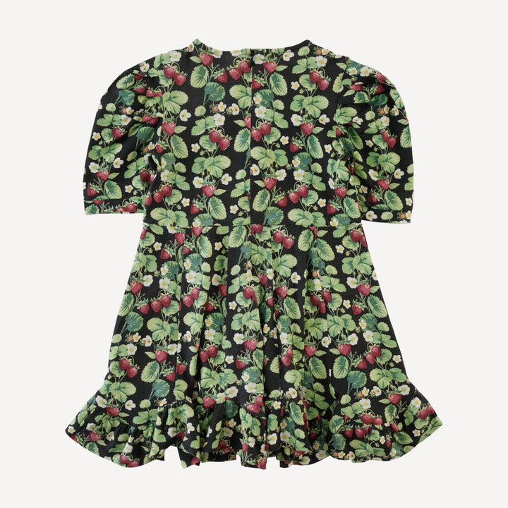 cupcake dress | strawberry vine | bamboo