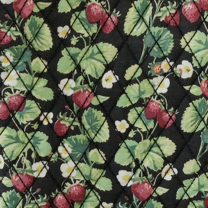 quilted peter pan swing jacket | strawberry vine | bamboo