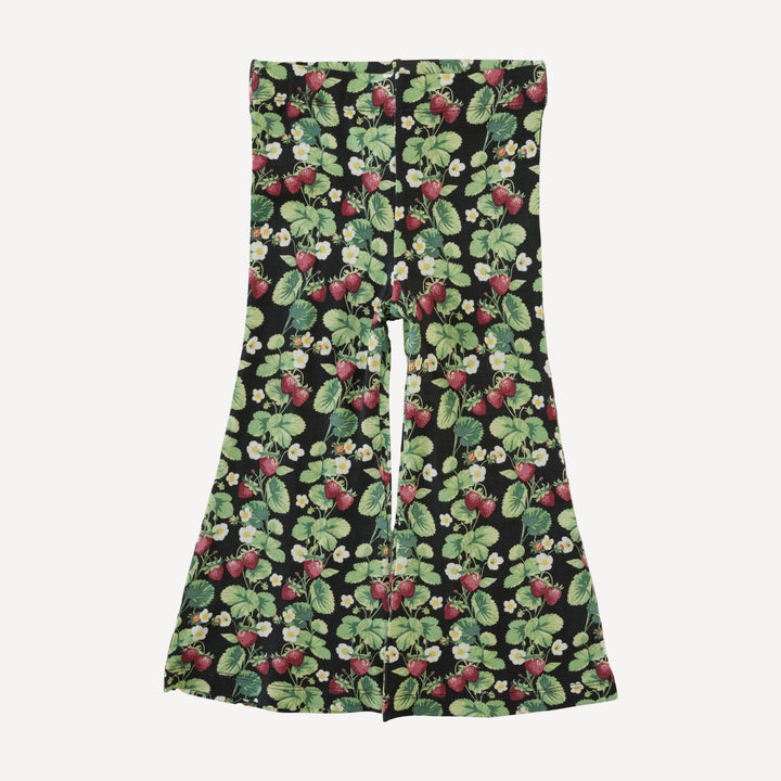 flare leg pant | strawberry vine | bamboo
