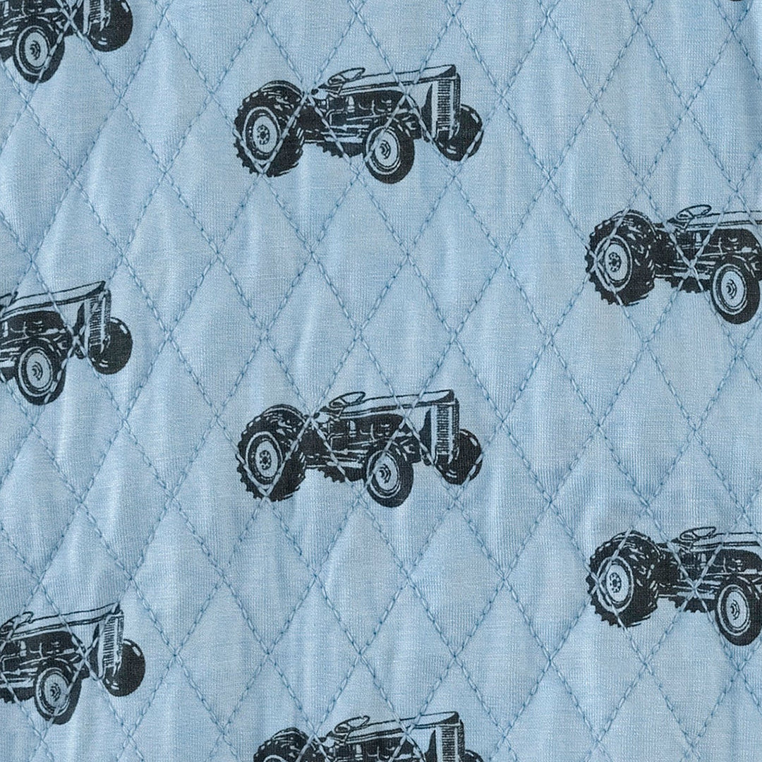 quilted cuff jumpsuit | tractor | bamboo
