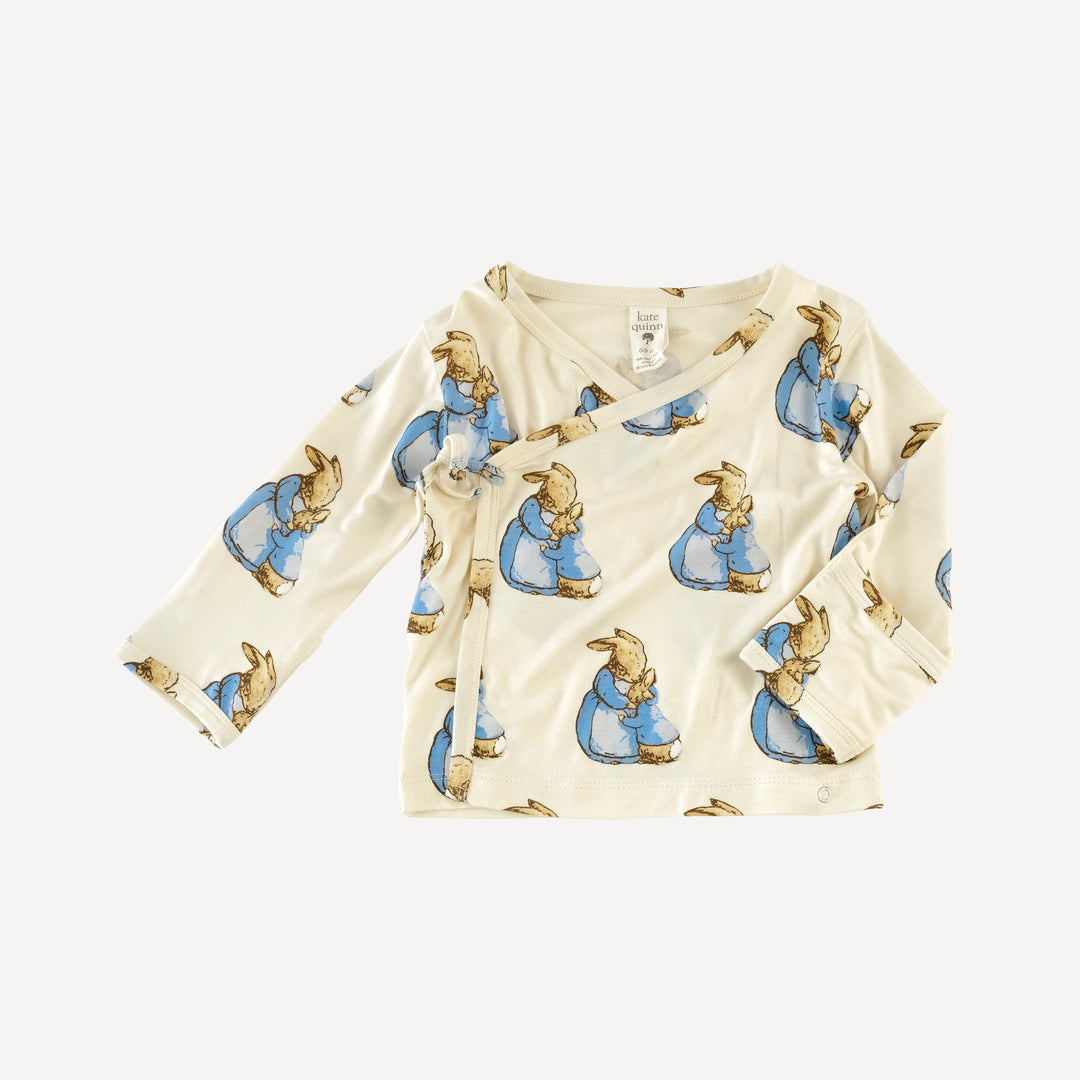 wrap layette set | peter rabbit + mom | bamboo